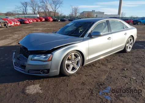 2013 Audi A8 L 3.0T from USA, damaged, VIN WAURGAFD5DN006479